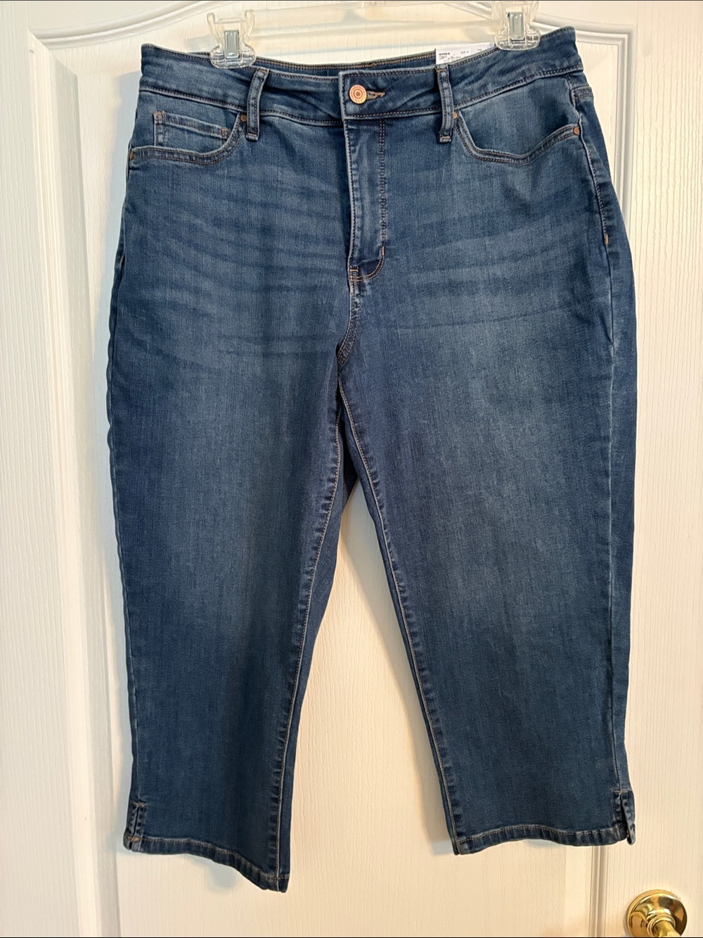 croft & barrow Dark Blue Cropped Jeans